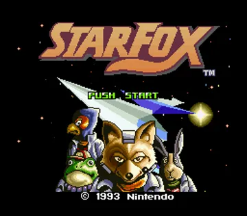 Star Fox (USA) (Rev 2) screen shot title